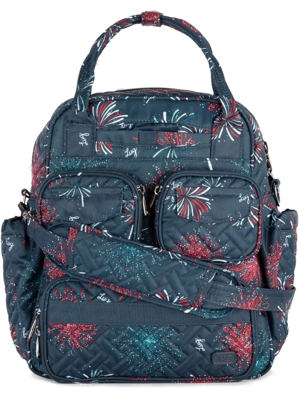 Lug Mini Puddle Jumper Firework Navy Tote - Picture 8 of 12